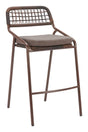 ZUO Rio Barstool (Set of 2) Brown