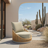 ZUO Cabana Swivel Chair Multicolor