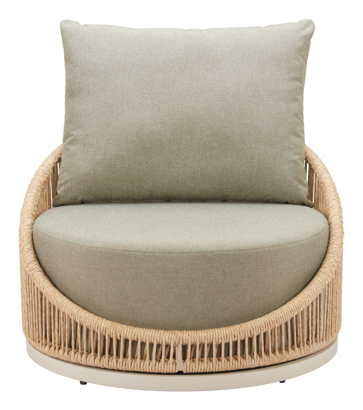 ZUO Cabana Swivel Chair Multicolor