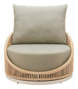 ZUO Cabana Swivel Chair Multicolor