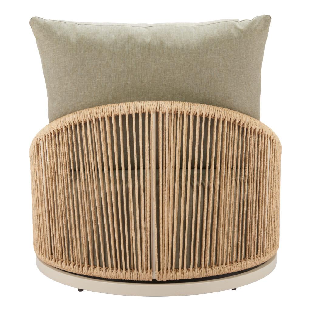 ZUO Cabana Swivel Chair Multicolor