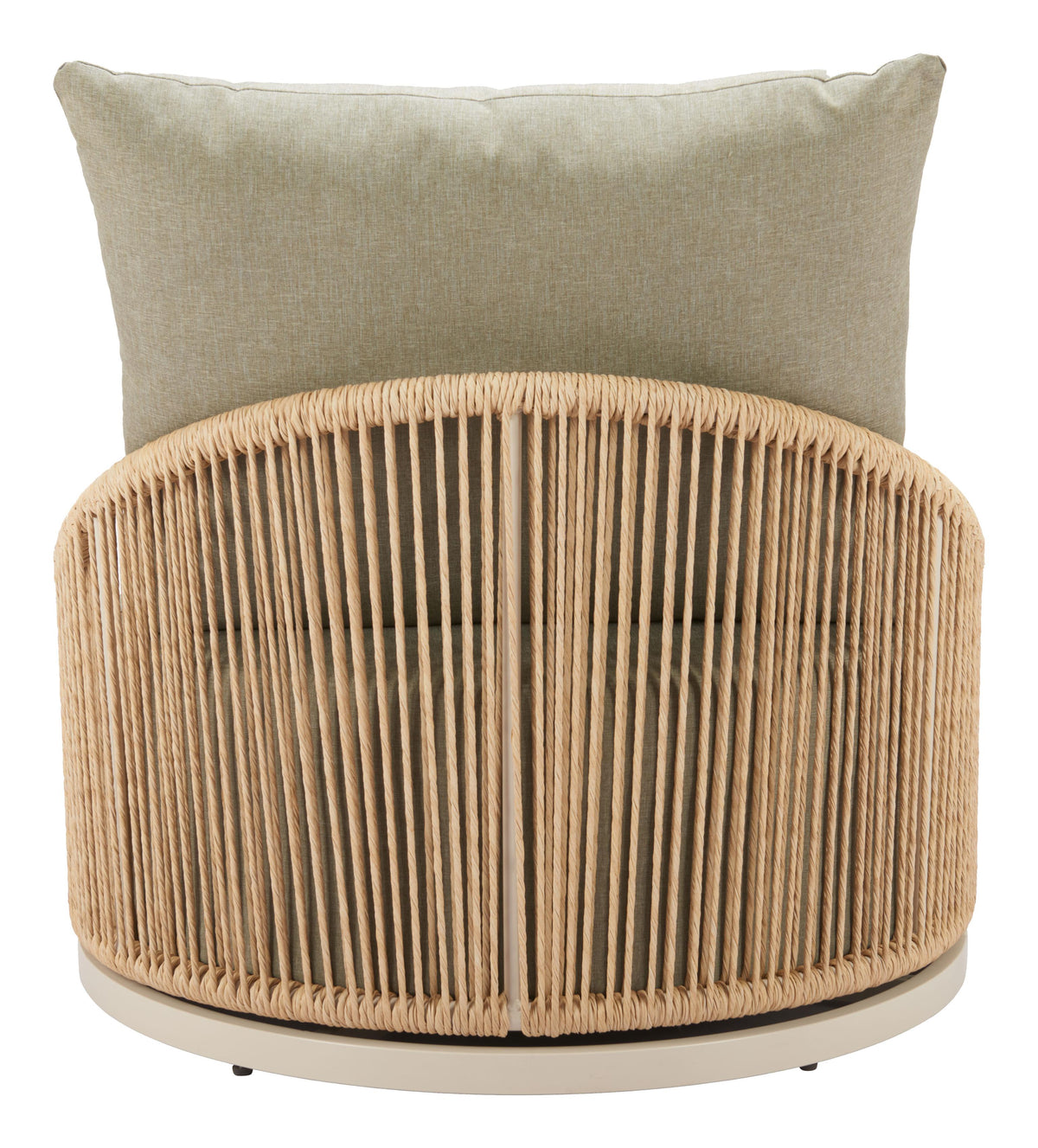 ZUO Cabana Swivel Chair Multicolor