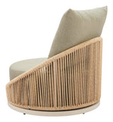 ZUO Cabana Swivel Chair Multicolor