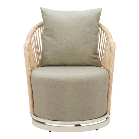 ZUO Lanai Swivel Chair Multicolor