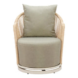 ZUO Lanai Swivel Chair Multicolor