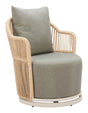 ZUO Lanai Swivel Chair Multicolor