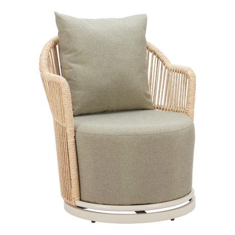 ZUO Lanai Swivel Chair Multicolor