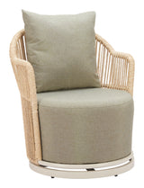 ZUO Lanai Swivel Chair Multicolor