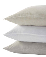 Orchids Lux Seville Solid Color Beige 20 X 40 Pillowcase