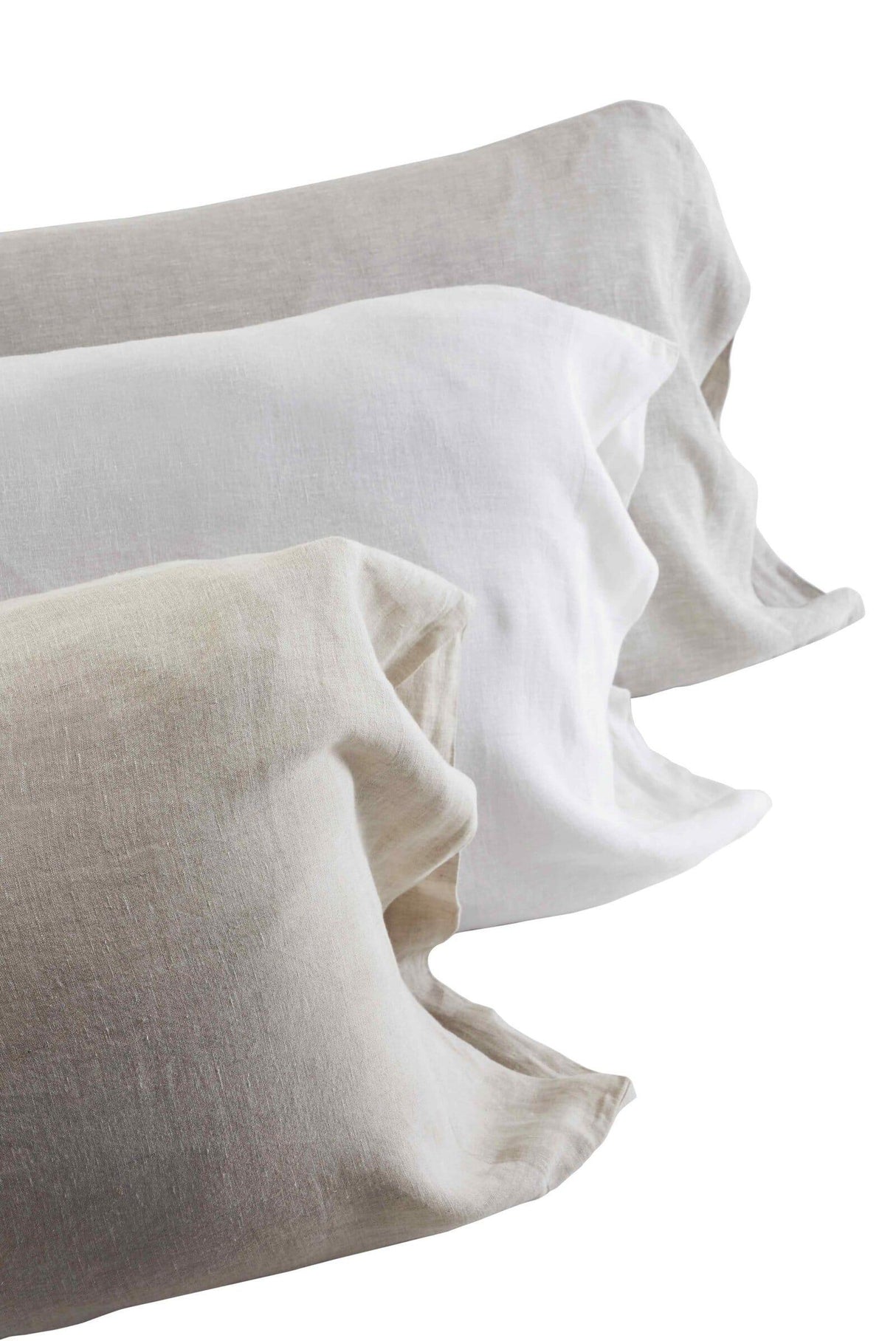 Orchids Lux Seville Solid Color Beige 20 X 40 Pillowcase