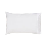 Orchids Lux Merida Solid Color White 20 X 40 Pillowcase