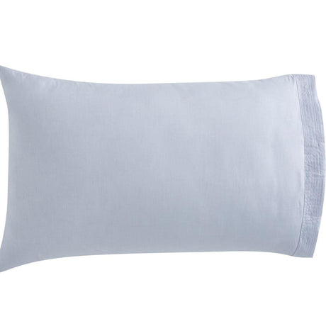 Orchids Lux Venice Solid Color & Pleated Cloud 20 X 40 Pillowcase