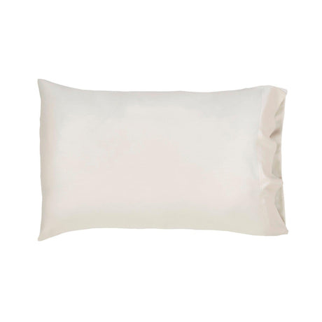 Orchids Lux Merida Solid Color Beige 20 X 32 Pillowcase