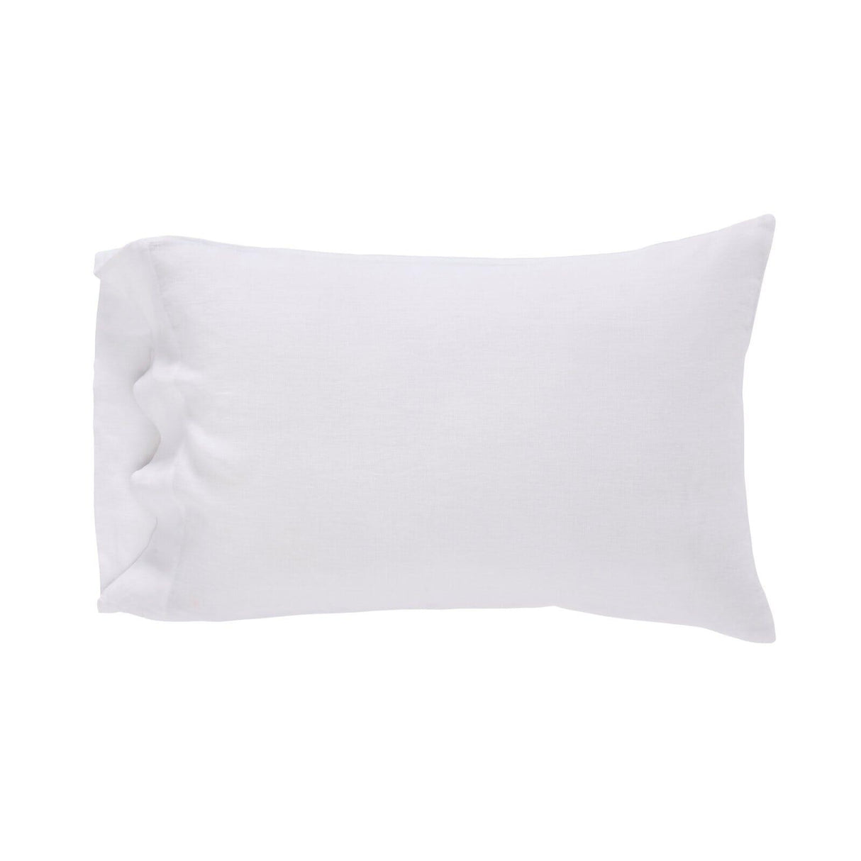 Orchids Lux Seville Solid Color White 20 X 32 Pillowcase