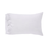 Orchids Lux Seville Solid Color White 20 X 32 Pillowcase