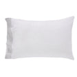 Orchids Lux Kyoto Solid Color White/ Mist 20 X 32 Pillowcase