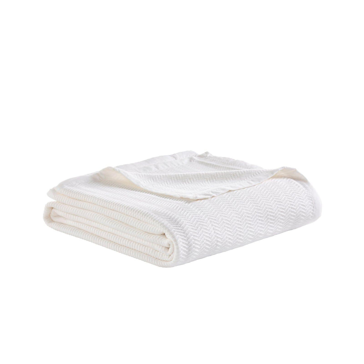 Orchids Lux Riviera Geomatric Off-White 94 X 96 Blanket