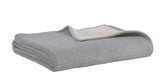 Orchids Lux Molly Geomatric Navy 94 X 96 Bed Throw