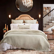 Orchids Lux Monroe Texture Mint 110 X 96 Bed Throw