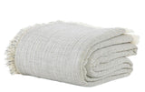 Orchids Lux Monroe Texture Navy 94 X 96 Bed Throw