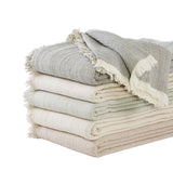 Orchids Lux Monroe Texture Beige 94 X 96 Bed Throw
