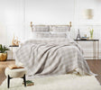 Orchids Lux Doyle Geomatric Grey 110 X 96 Bed Throw