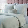 Orchids Lux Laela Stripes Off-White 110 X 96 Coverlet