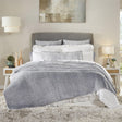 Orchids Lux Spencer Channel Splash 110 X 96 Coverlet