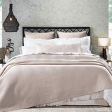Orchids Lux Athena Chevron Champagne 94 X 96 Coverlet