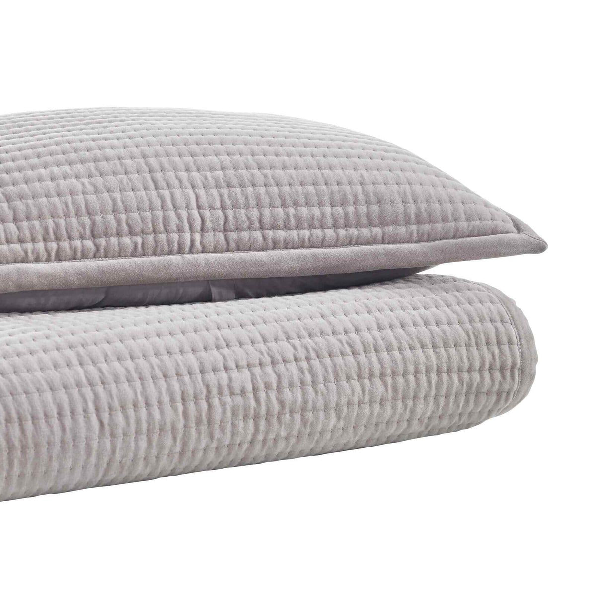 Orchids Lux Milton Geomatric Slate 94 X 96 Coverlet