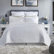 Orchids Lux Retro Pebble White 110 X 96 Matelasse Coverlet