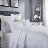 Orchids Lux Retro Pebble White 110 X 96 Matelasse Coverlet