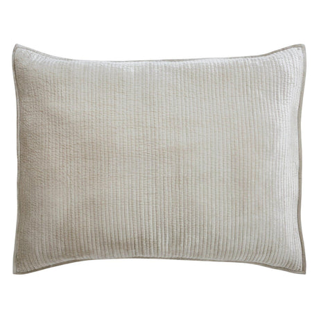 Orchids Lux Spencer Channel Champagne 31 X 37 Quilt Sham