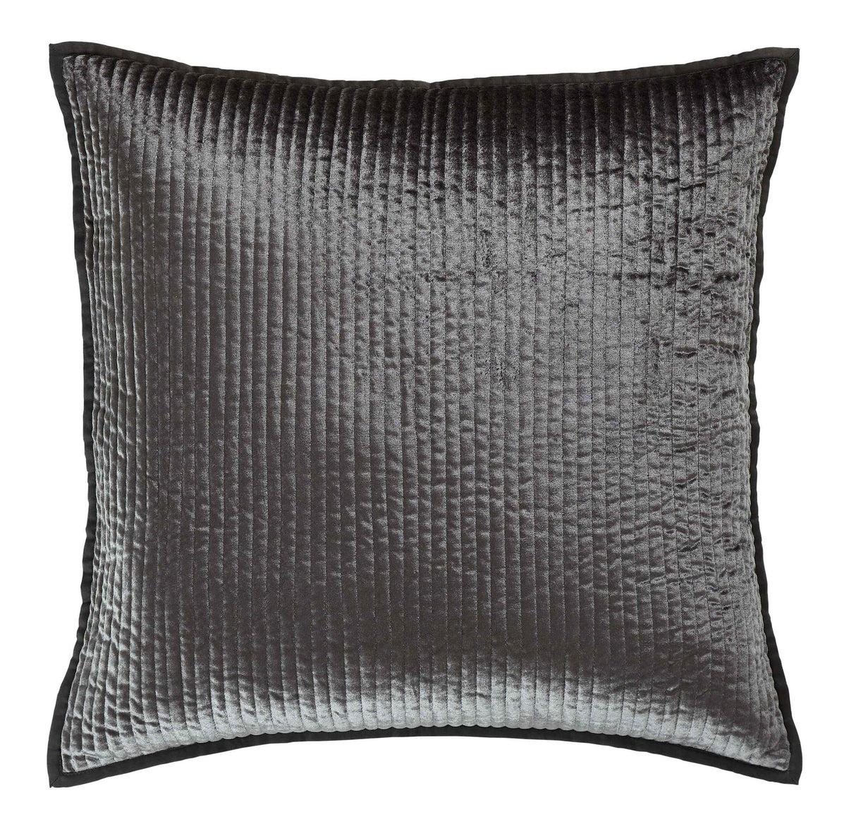 Orchids Lux Spencer Channel Steel 31 X 37 Coverlet Sham