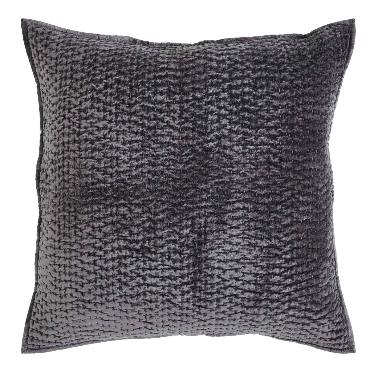 Orchids Lux Laguna Channel Steel 31 X 37 Coverlet Sham