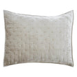 Orchids Lux Luna Stitch Champagne 31 X 37 Quilt Sham