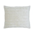 Orchids Lux Bailey Solid Color & Tuck Embroidery Champagne 31 X 37 Quilt Sham