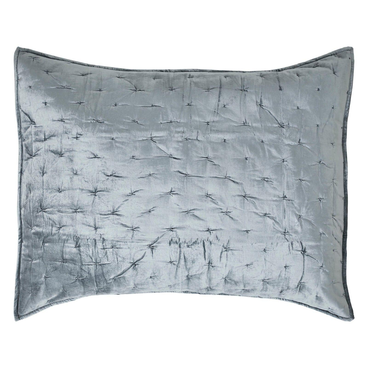 Orchids Lux Luna Stitch Ocean 31 X 37 Quilt Sham