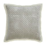 Orchids Lux Maui Stitch Slate 31 X 37 Quilt Sham