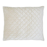 Orchids Lux Clermont Geomatric Champagne 31 X 37 Quilt Sham