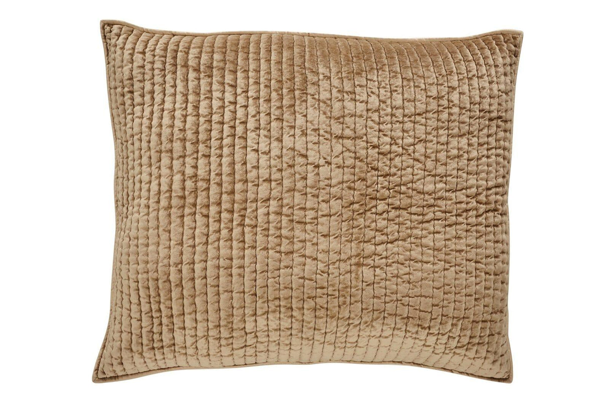 Orchids Lux Walton Channel Gold 31 X 37 Quilt Sham