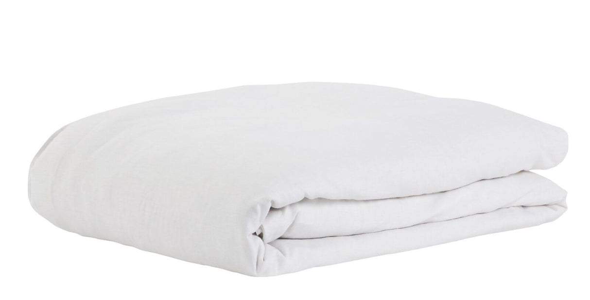 Orchids Lux Terrier Solid Color Pearl 106 X 92 Duvet Cover