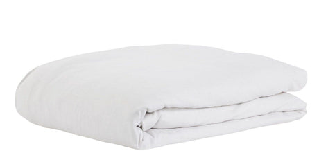 Orchids Lux Terrier Solid Color Pearl 106 X 92 Duvet Cover