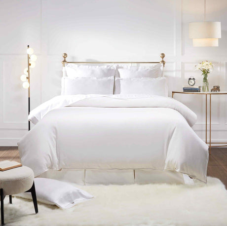 Orchids Lux Terrier Solid Color Pearl 90 X 92 Duvet Cover