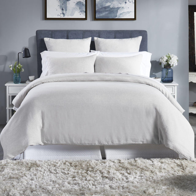 Orchids Lux Classic Solid Color Beige 90 X 92 Duvet Cover