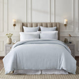 Orchids Lux Classic Solid Color Sky 90 X 92 Duvet Cover