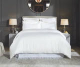 Orchids Lux Merida Solid Color White 106 X 92 Duvet Cover