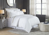 Orchids Lux Merida Solid Color White 90 X 92 Duvet Cover
