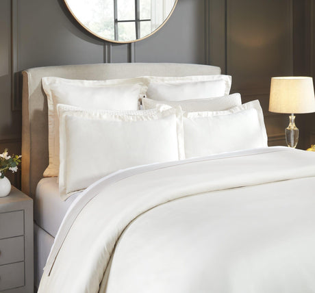 Orchids Lux Merida Solid Color Beige 90 X 92 Duvet Cover