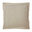 Orchids Lux Sienna Solid Color & Lace Beige 26 X 26 Duvet Cover Sham